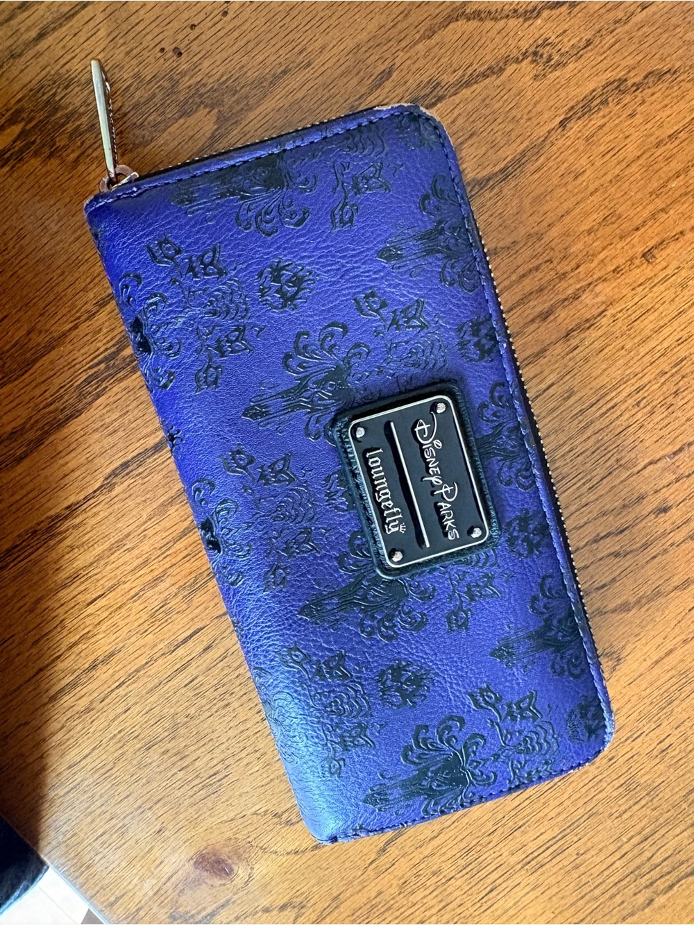 Disney Parks x Loungefly Purple Zip Wallet